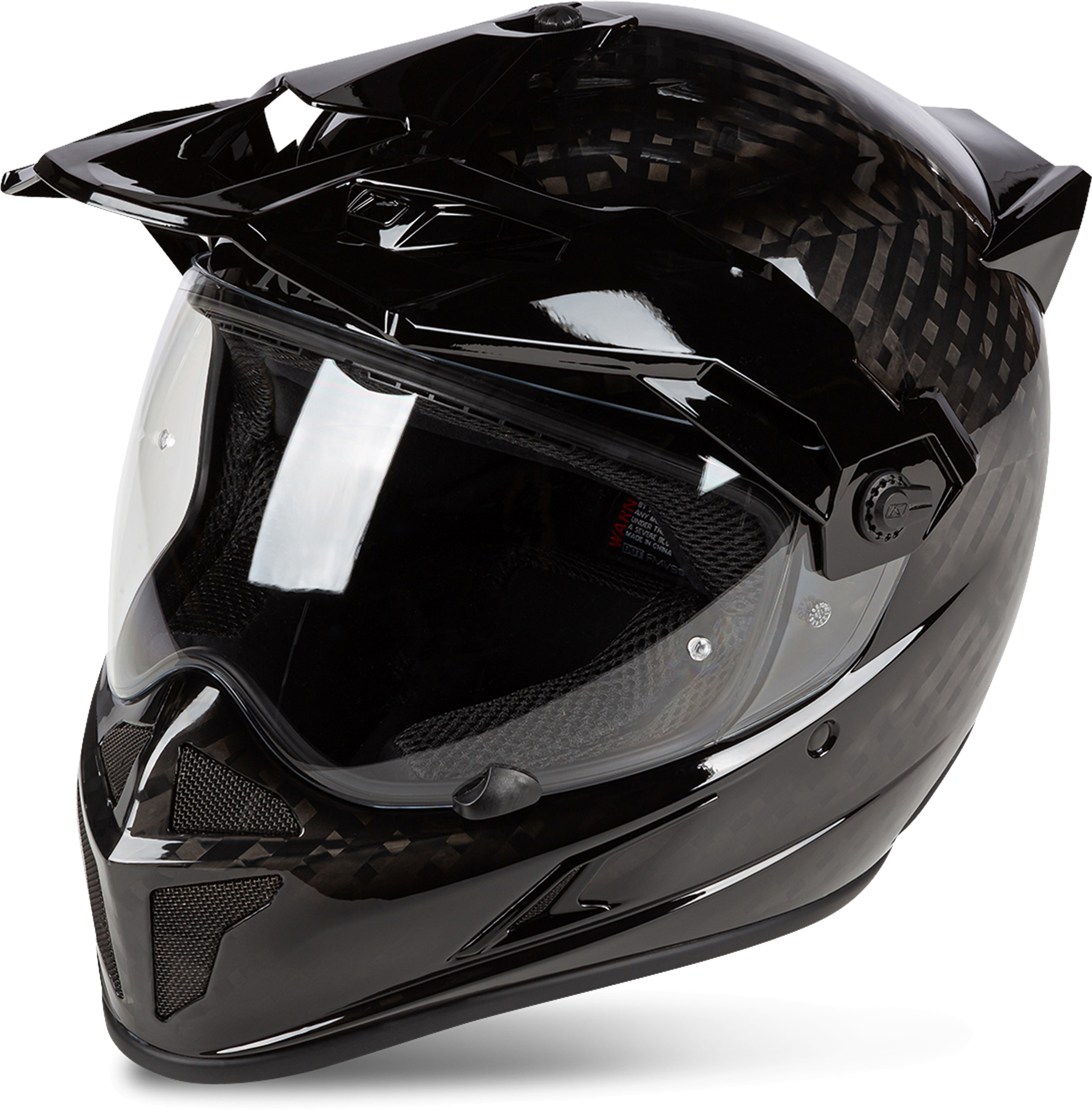 KLIM Casco Adventure  Krios Karbon Negro