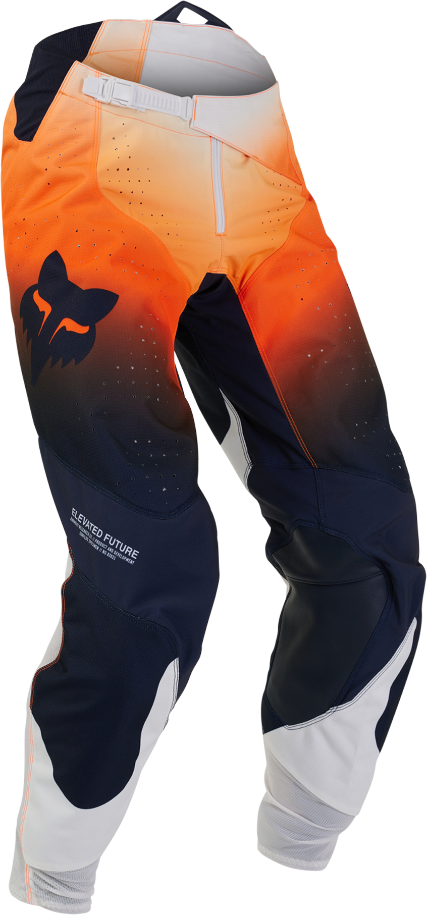 FOX Pantalones de Cross  360 Revise Azul Marino-Naranja