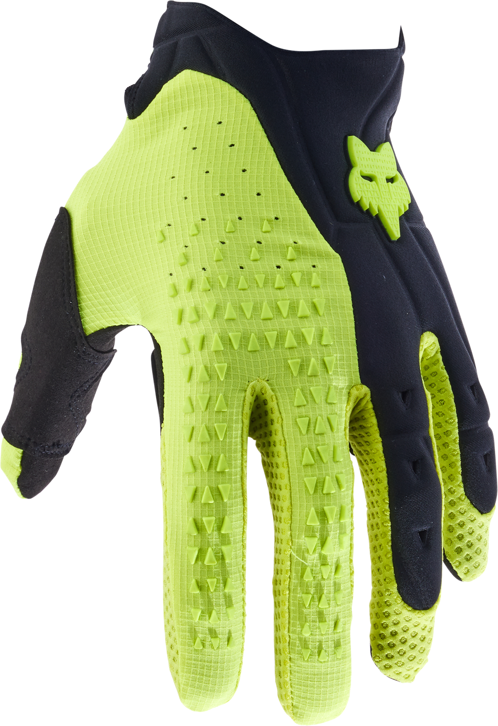 FOX Guantes de Cross  Pawtector Negro-Amarillo