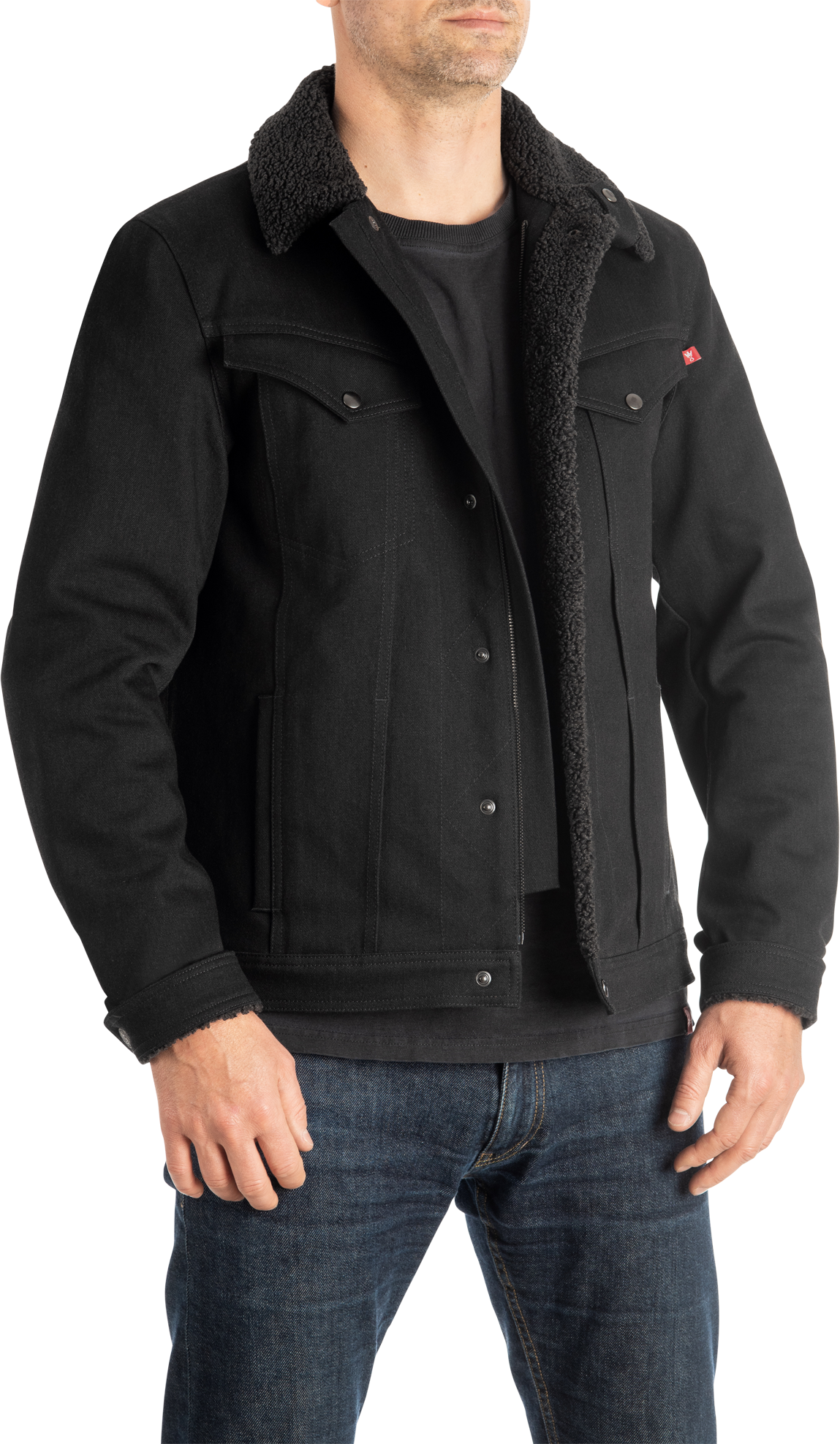 Pando Moto Chaqueta de Moto  Huskey Negro