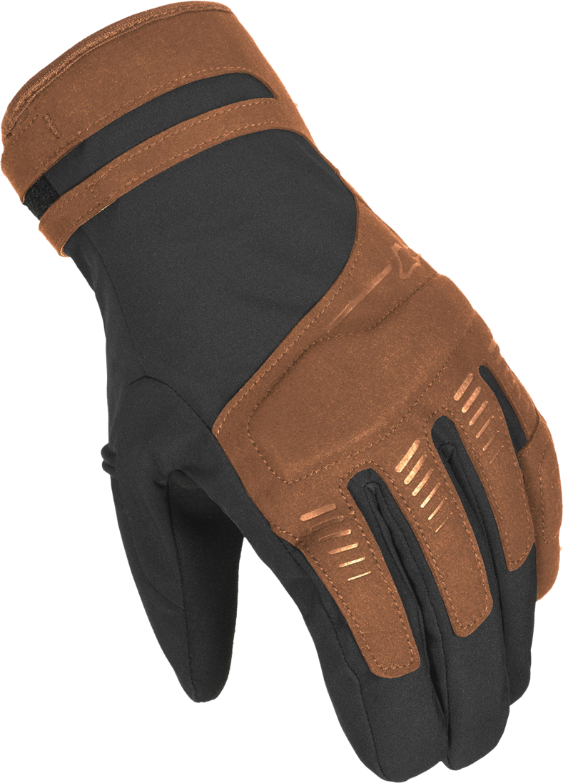 Macna Guantes de Moto para Mujer  Dim RTX Negro-Marrón