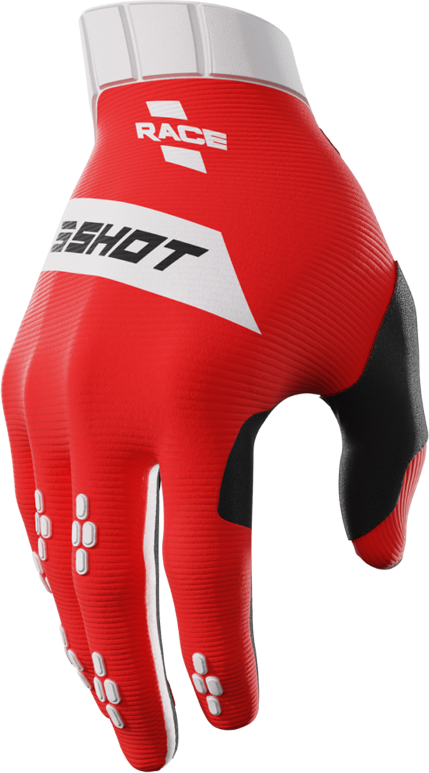 Shot Race Gear Guantes de Cross Shot Race Rojos