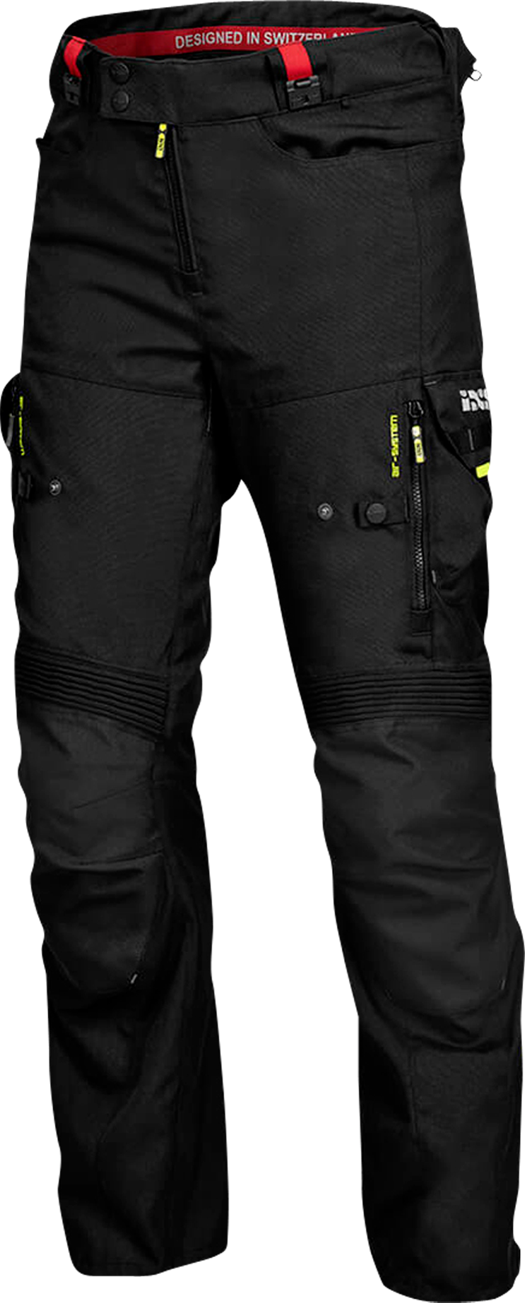 iXS Pantalones de Moto  Adventure-GTX Gris-Negro