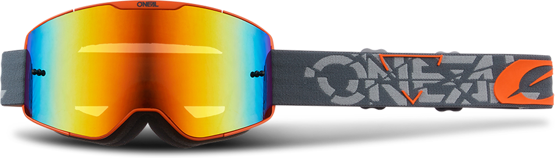 O'Neal Gafas de Cross  B-20 Strain Gris-Naranja