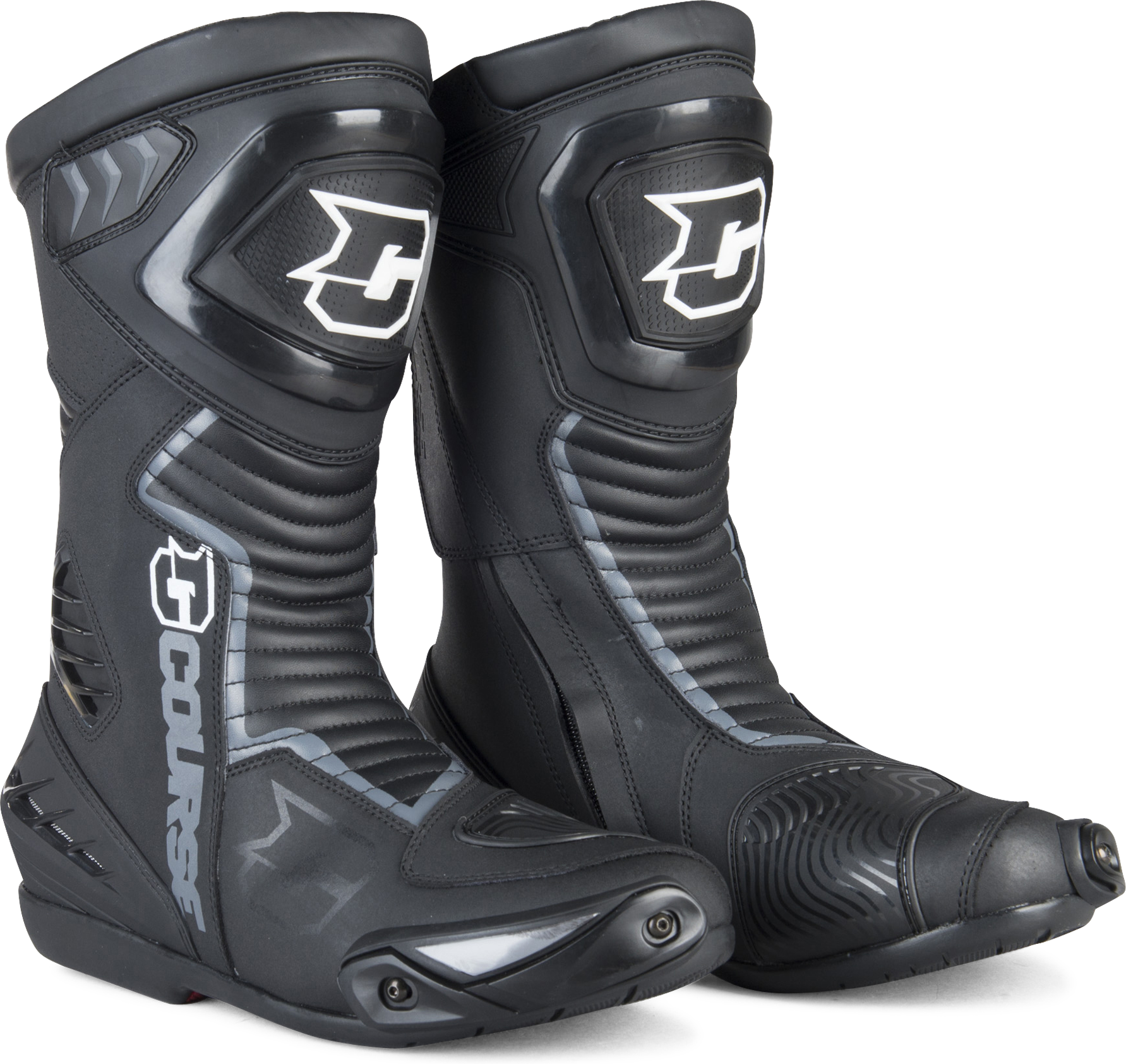 Course Botas de Moto  Hardtail Negras