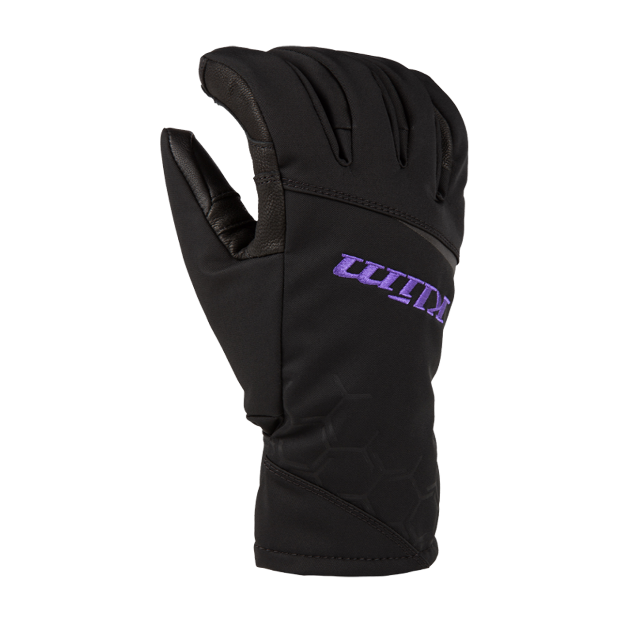 KLIM Guantes Mujer  Bombshell Mujer Negro-Heliótropo