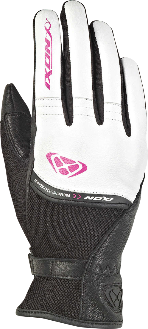 Ixon Guantes de Moto para Mujer  RS Shine 2 Negro-Fúcsia