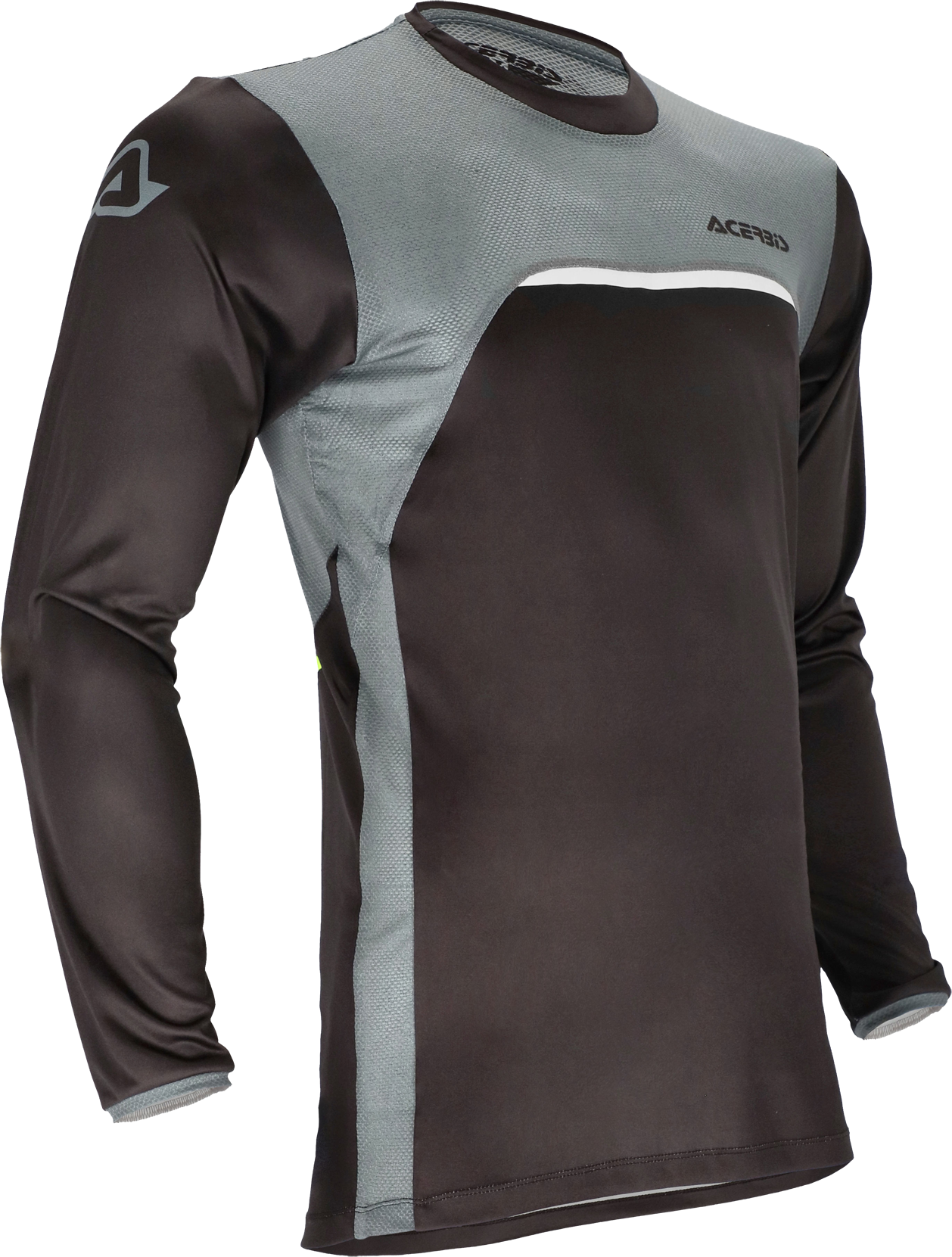 Acerbis Camiseta de Cross  X-Duro Gris-Negro