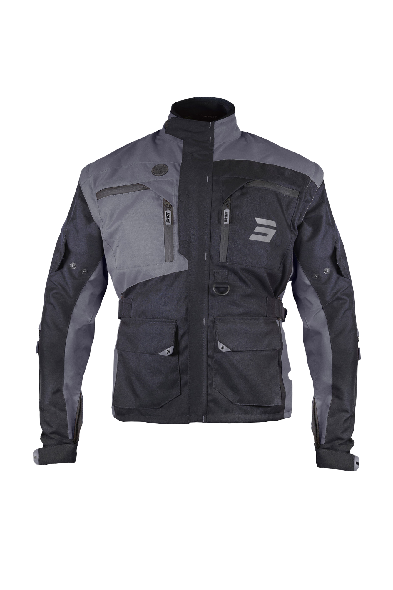 Shot Race Gear Chaqueta de Enduro Shot Racetech Negro-Gris