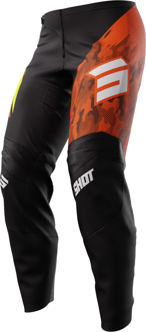 Shot Race Gear Pantalones de Cross Niño Shot Draw Naranja Matrix