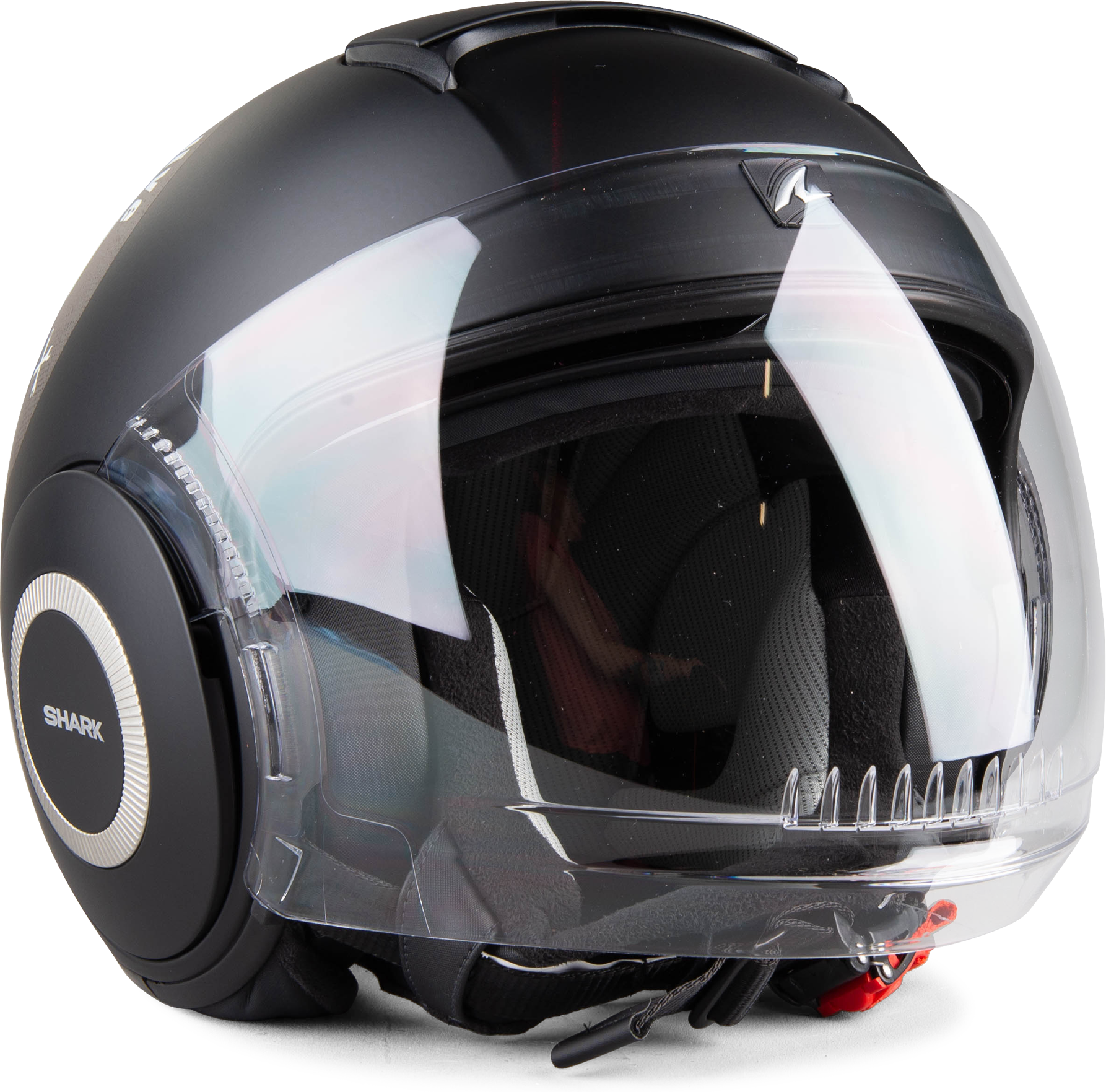 Shark Casco Jet  Nano Strike Negro Mate