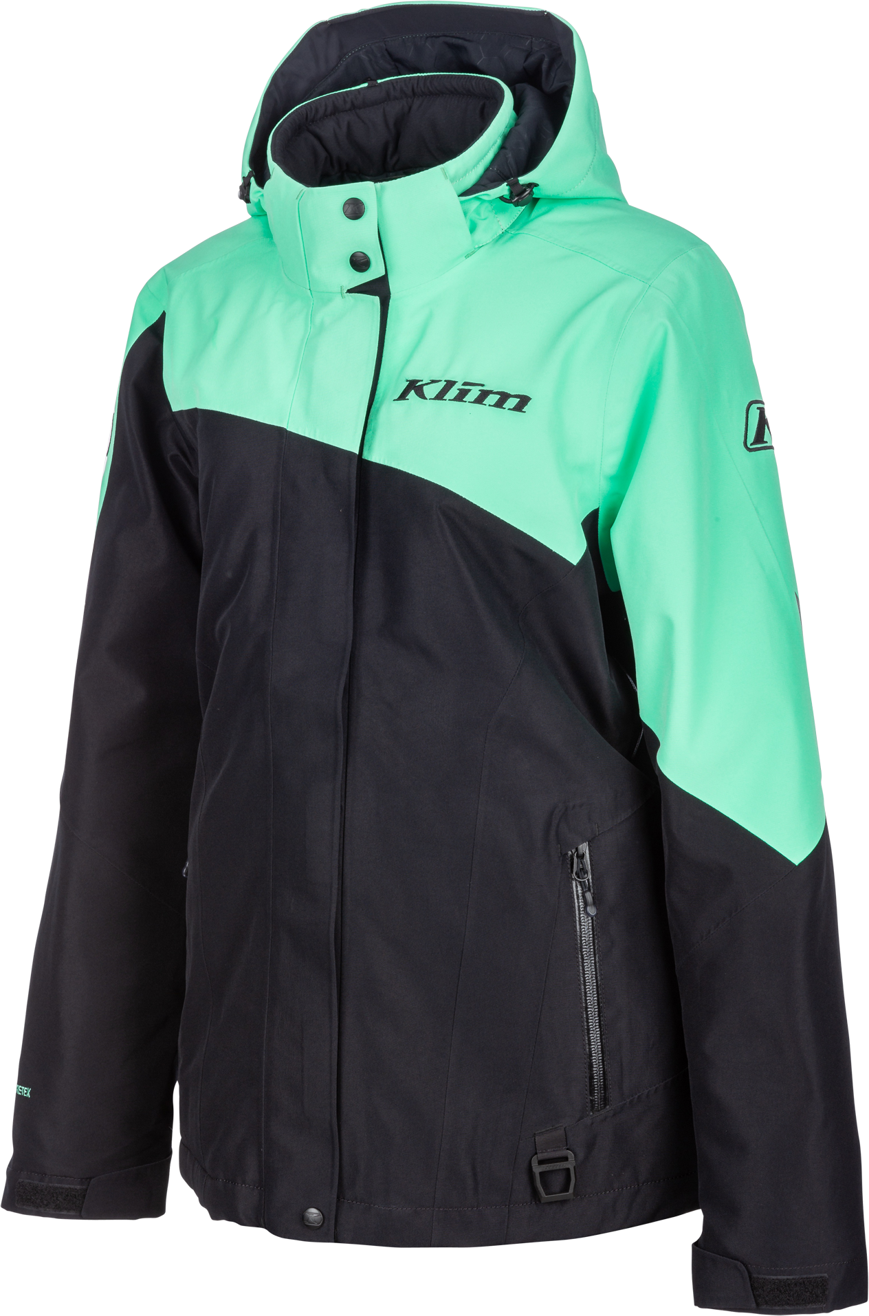 KLIM Chaqueta de Nieve Mujer  Allure Snow Negro-Menta