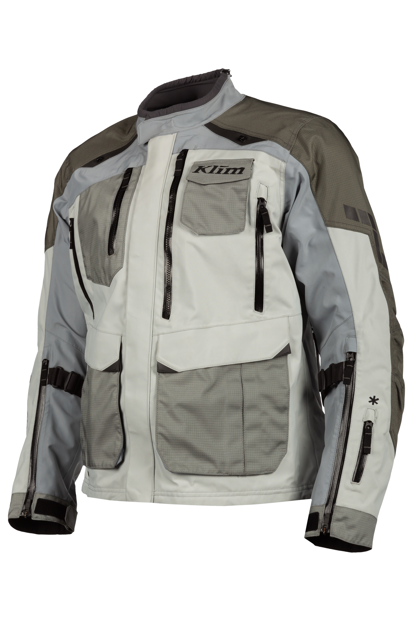 KLIM Chaqueta de Moto  Carlsbad Cool Gris