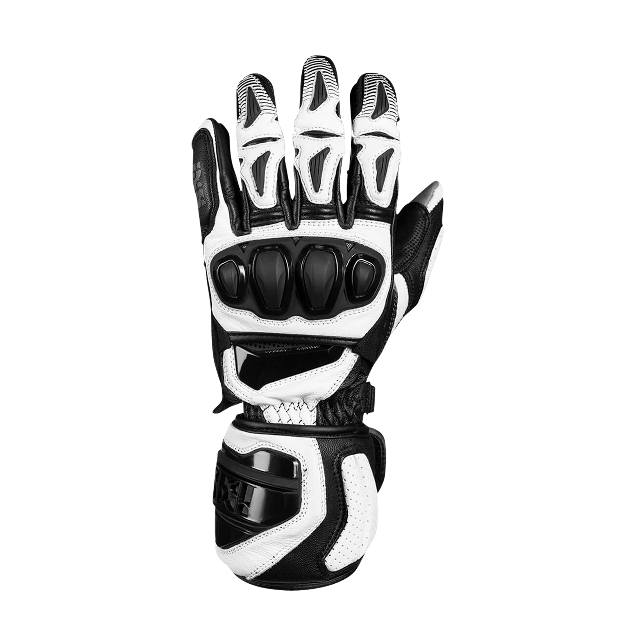 iXS Guantes de Moto  RS-300 Negro-Blanco