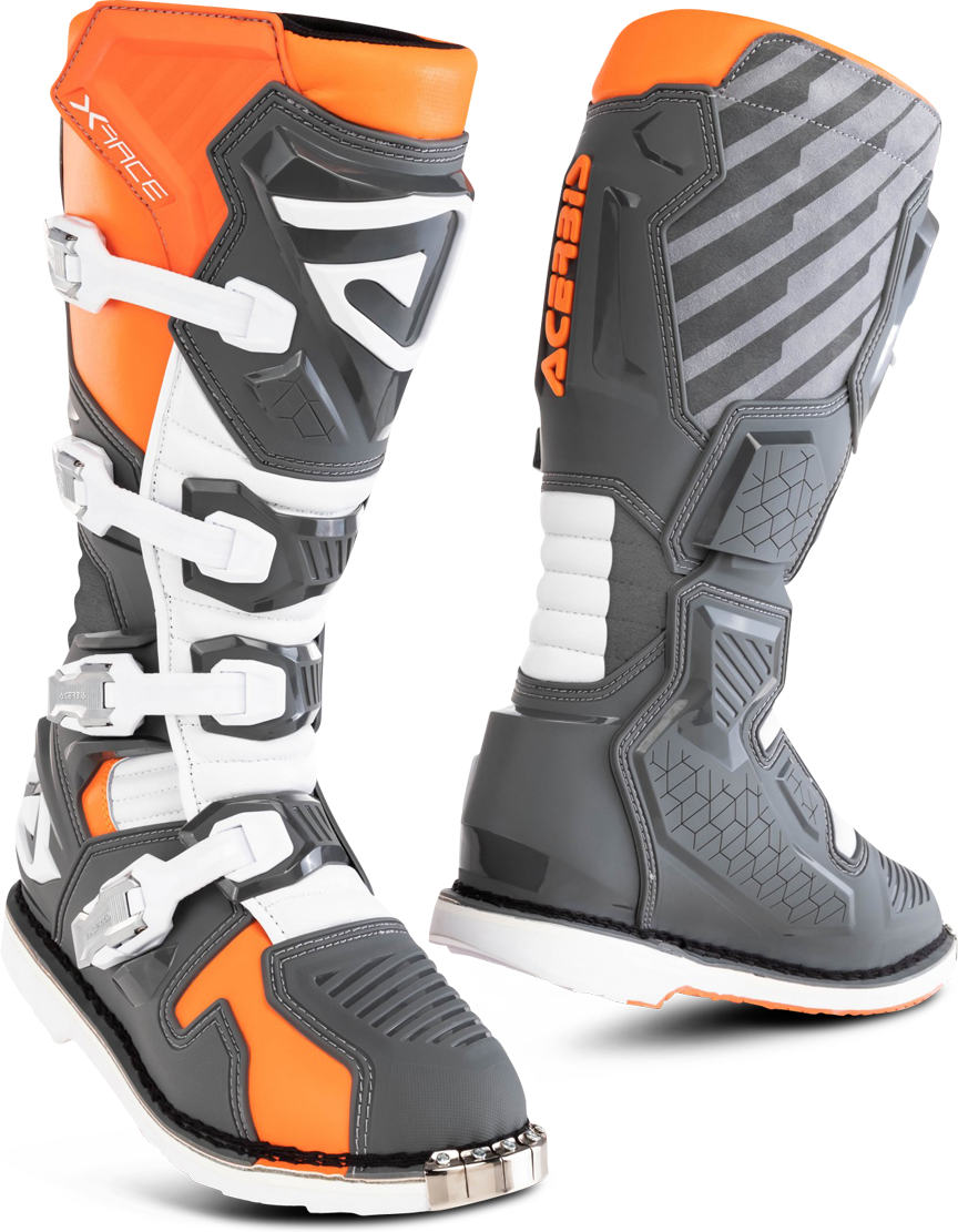 Acerbis Botas de Cross  X-Race Naranja-Gris