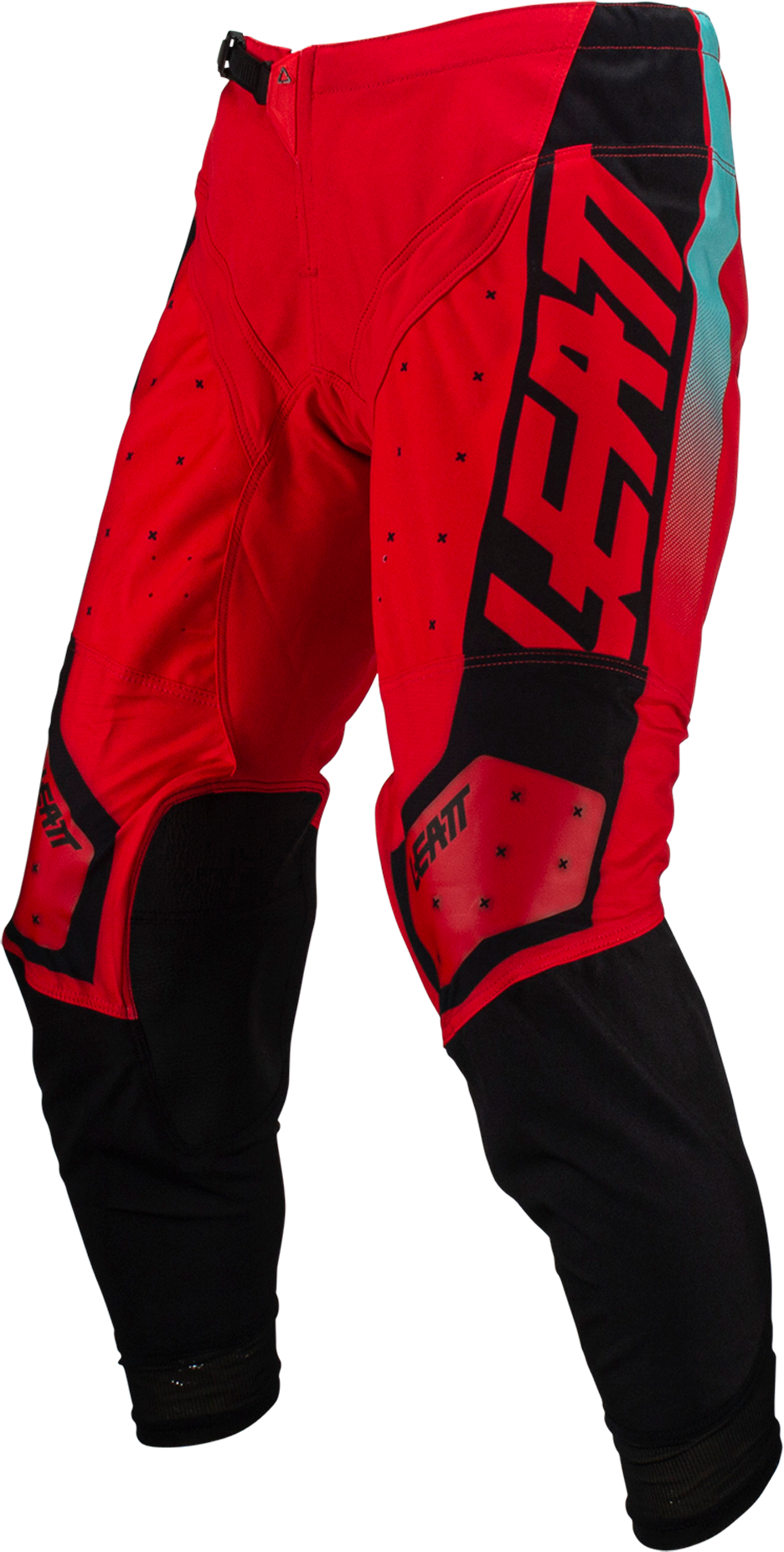 Leatt Pantalones de Cross  Moto 4.5 Rojos