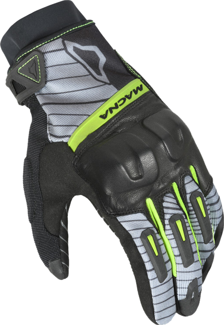 Macna Guantes de Moto  Attila RTX Gris-Amarillo