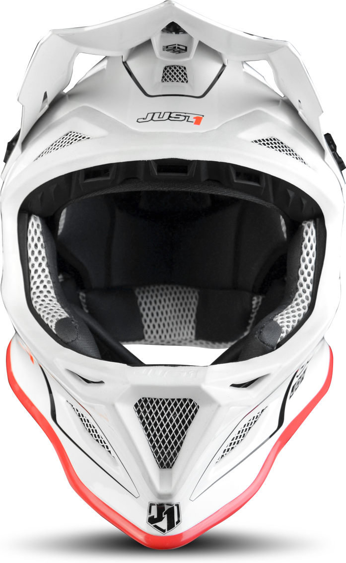 Just1 Casco de Cross  JDH Mips Elements Negro-Blanco