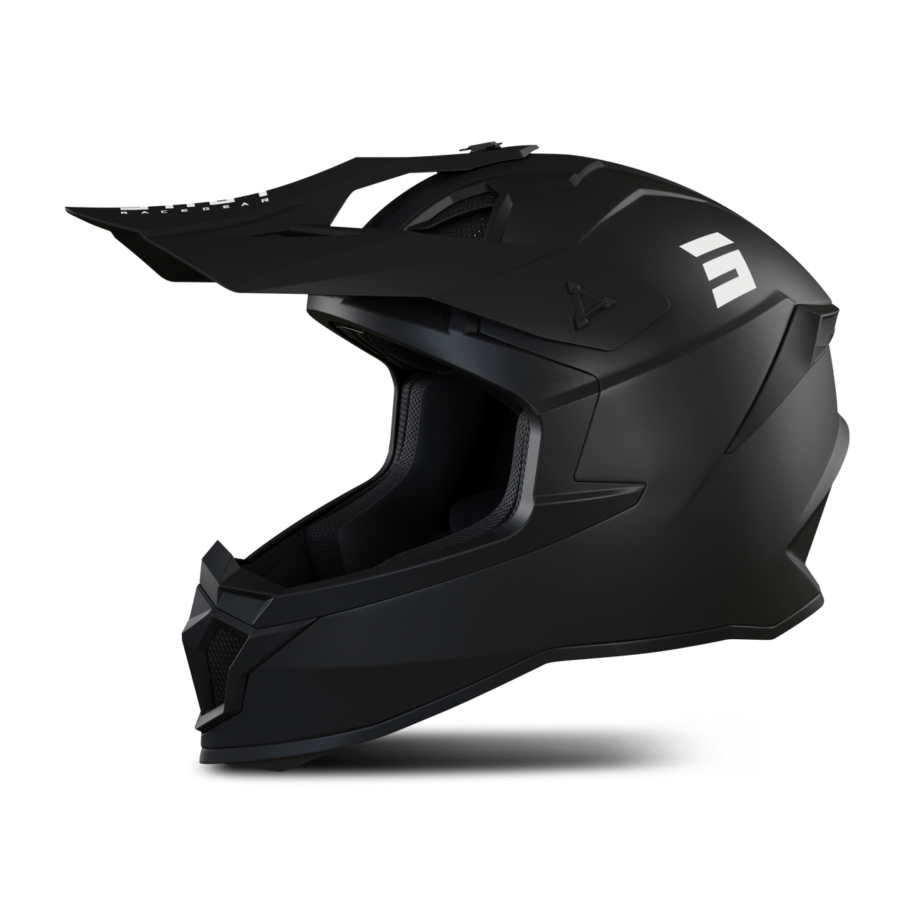 Shot Race Gear Casco de Cross Shot Lite Solid Negro