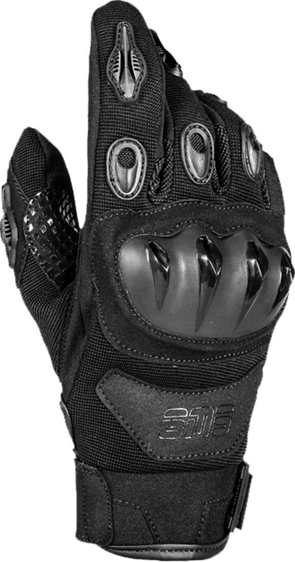 GMS Guantes de Moto  Tiger Negros