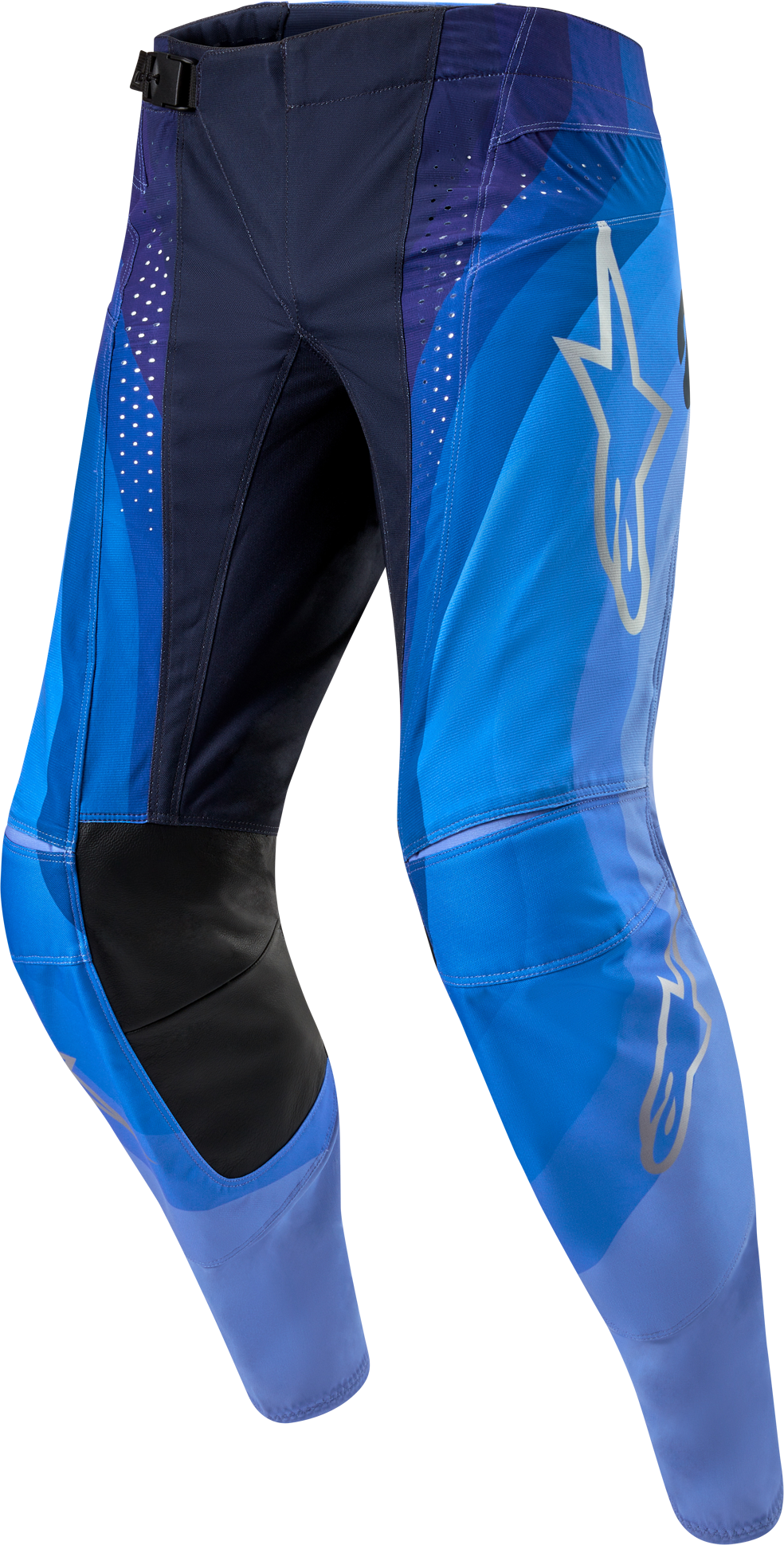 Alpinestars Pantalones de Cross  Techstar Pneuma Azul Marino Oscuro-Azul Claro