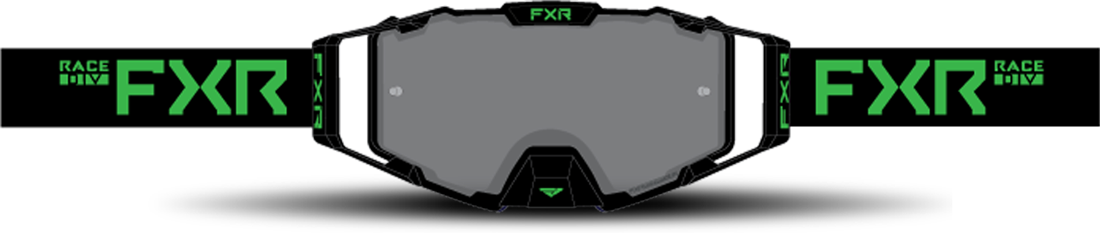 FXR Gafas de Cross  Combat Lente Ahumada Lima