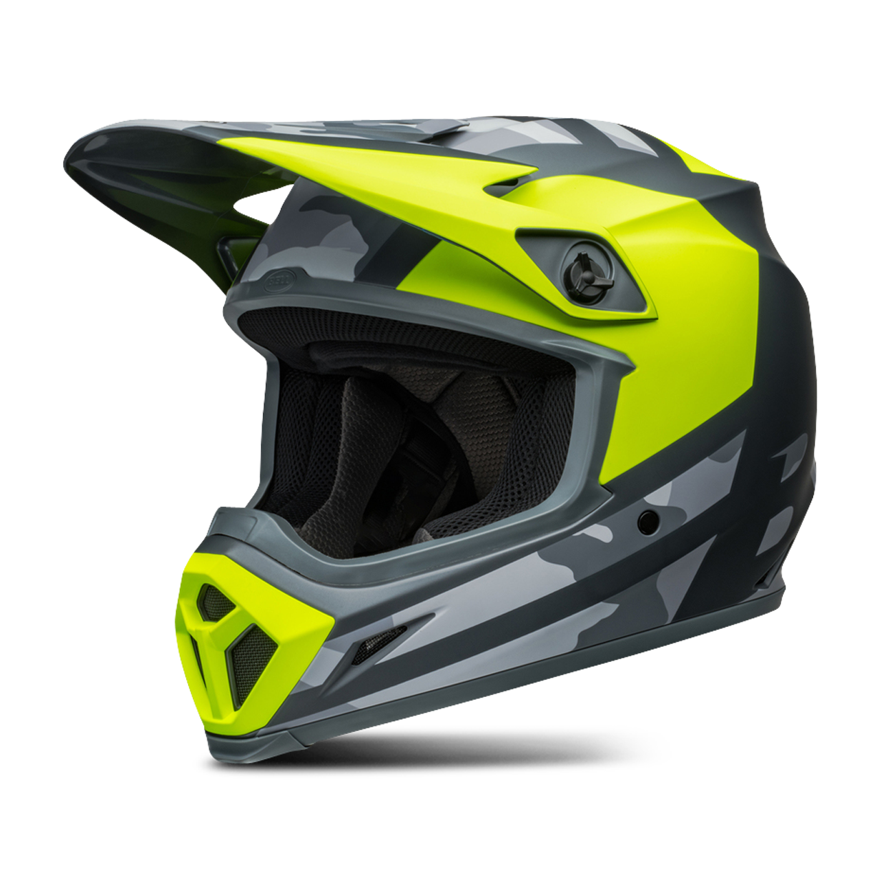 BELL Casco de Cross  Ps Mx-9 Mips® Amarillo Mate-Camuflaje