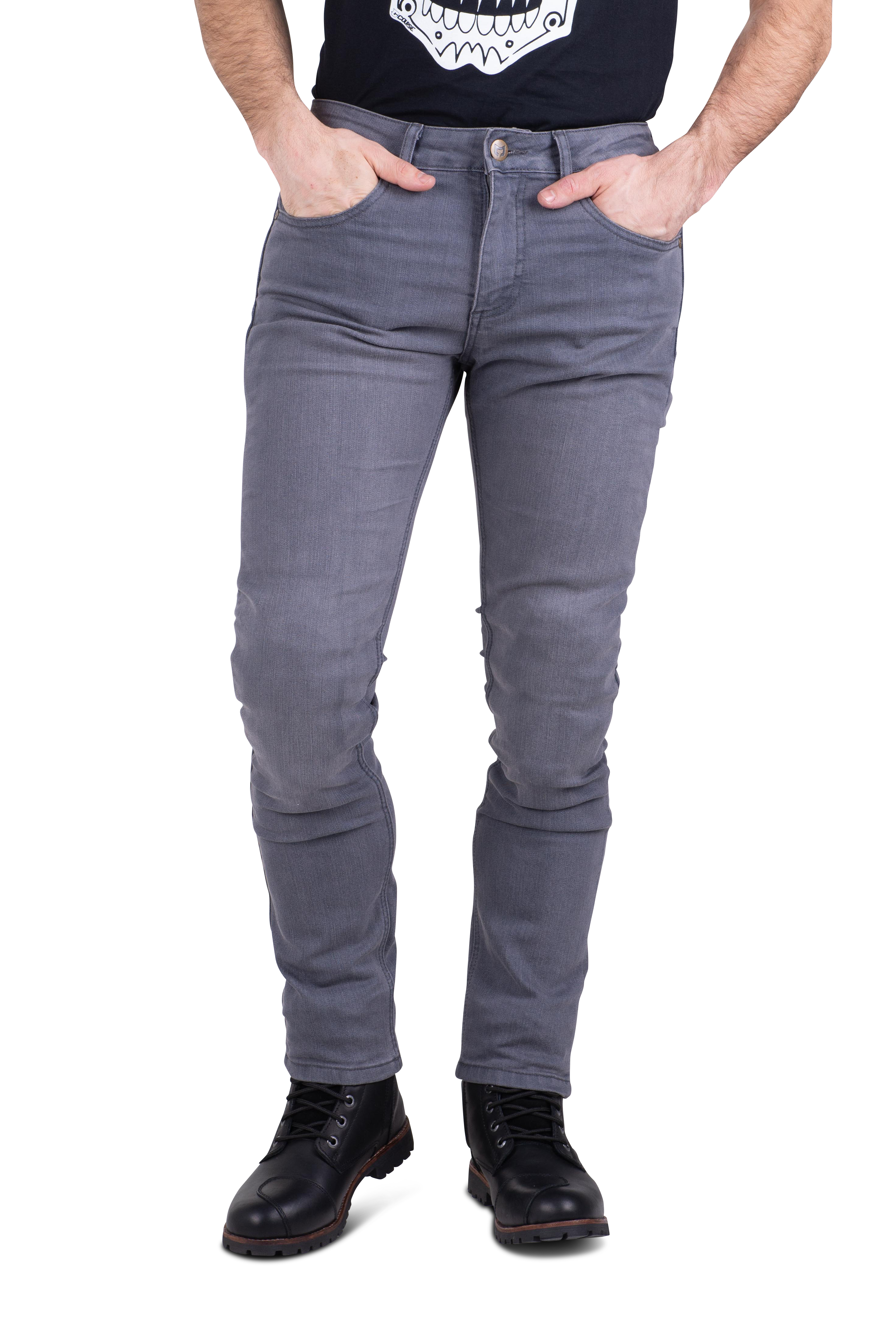 Course Vaqueros de Moto  Norman Tapered Fit Gris