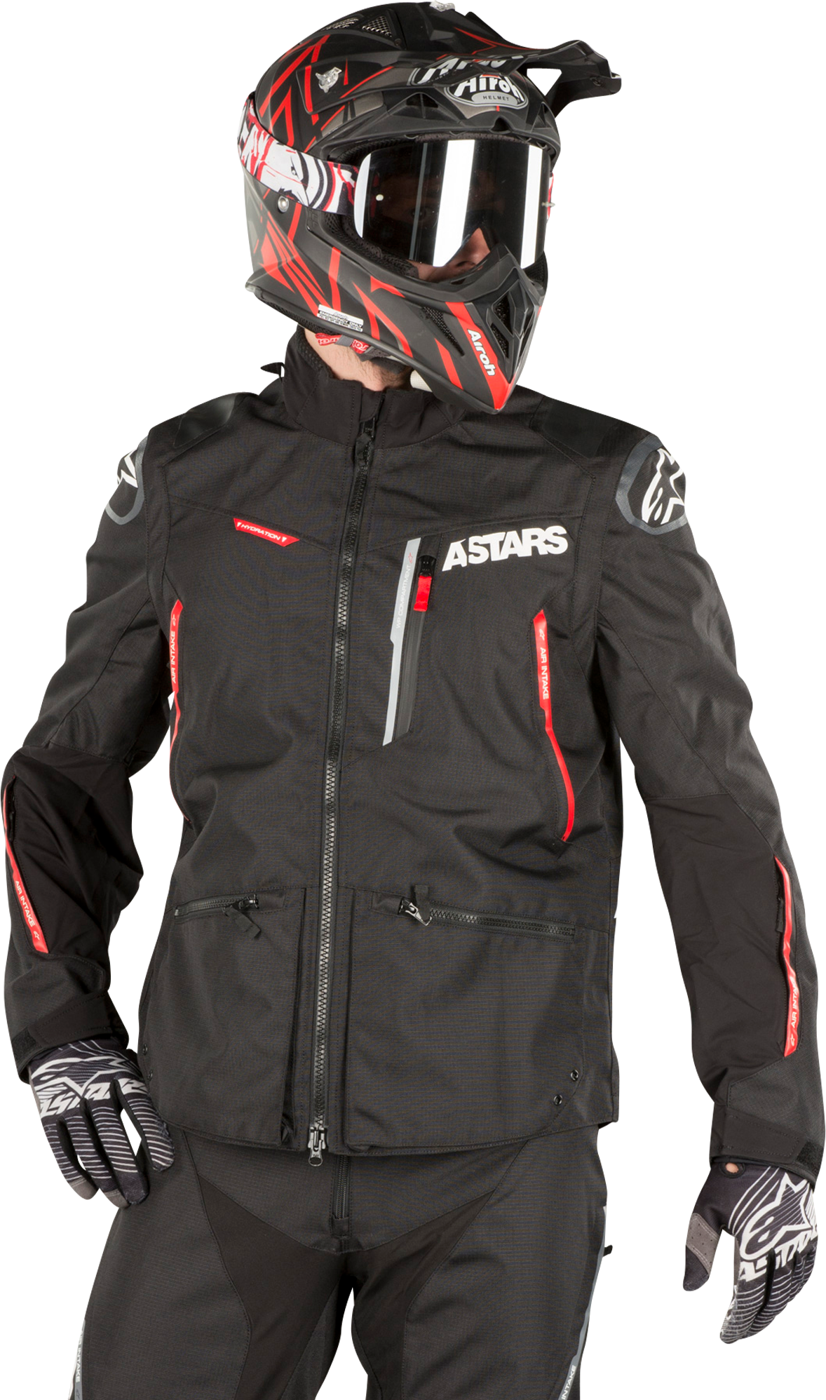 Alpinestars Chaqueta de Enduro  Venture R Negro-Rojo