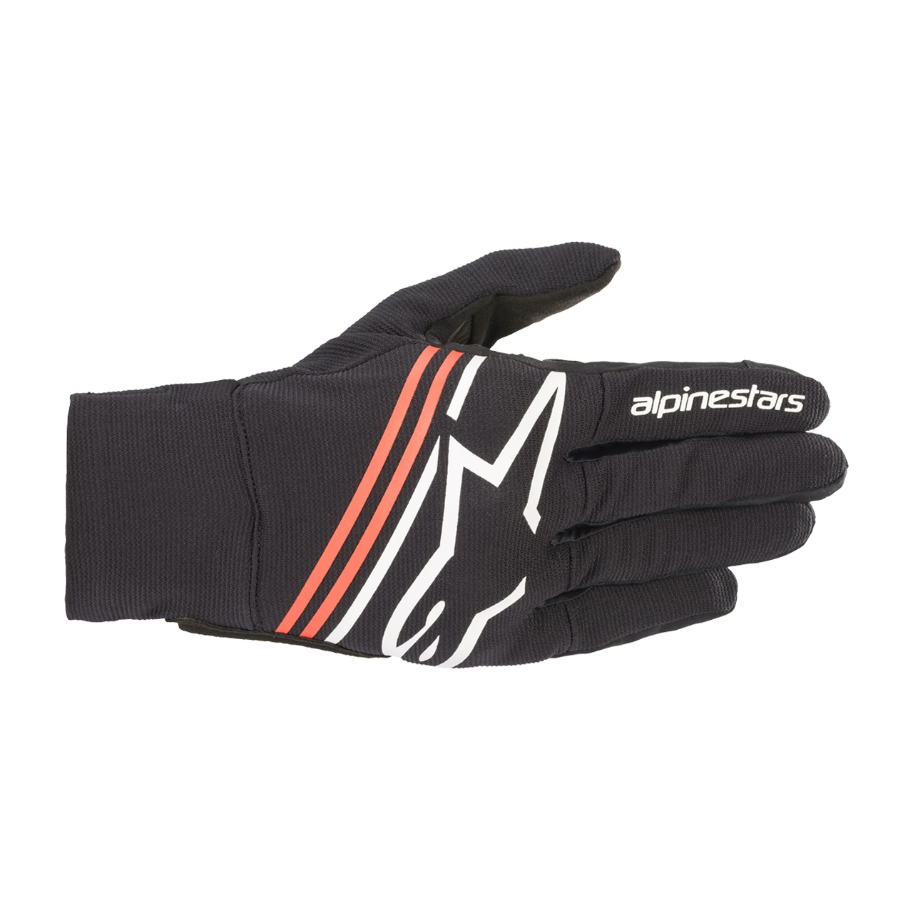 Alpinestars Guantes de Moto  Reef Negro-Blanco-Rojo Fluo