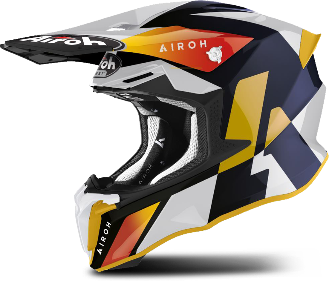 Airoh Casco de Cross  Twist 2.0 Lift Multicolor