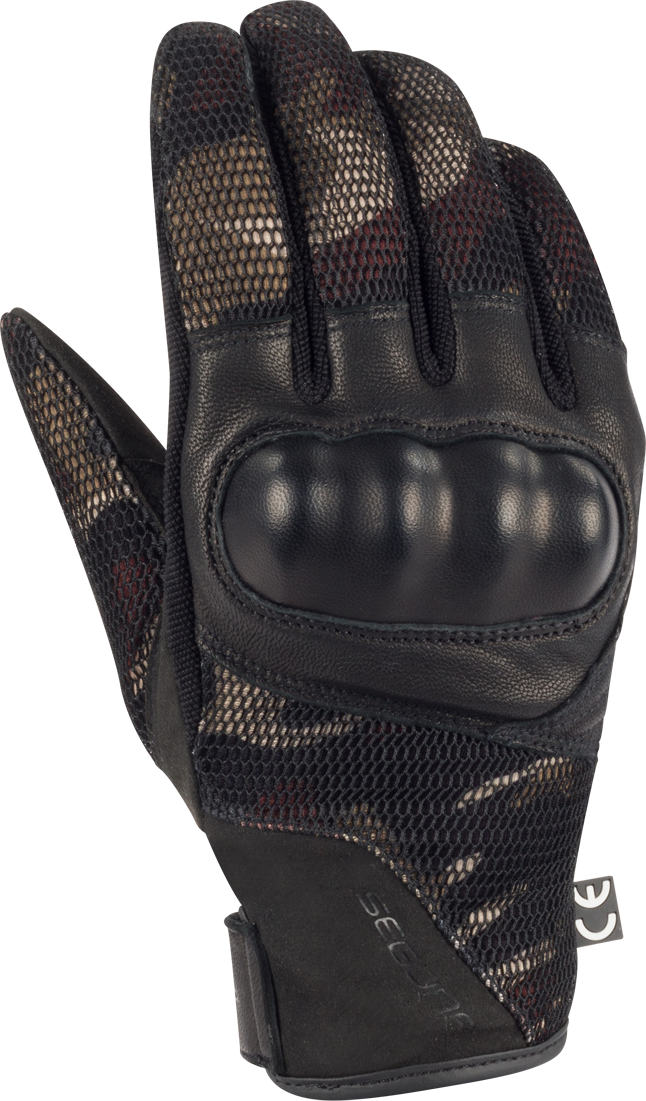 Segura Guantes de Moto  Tobago Negro-Camuflaje