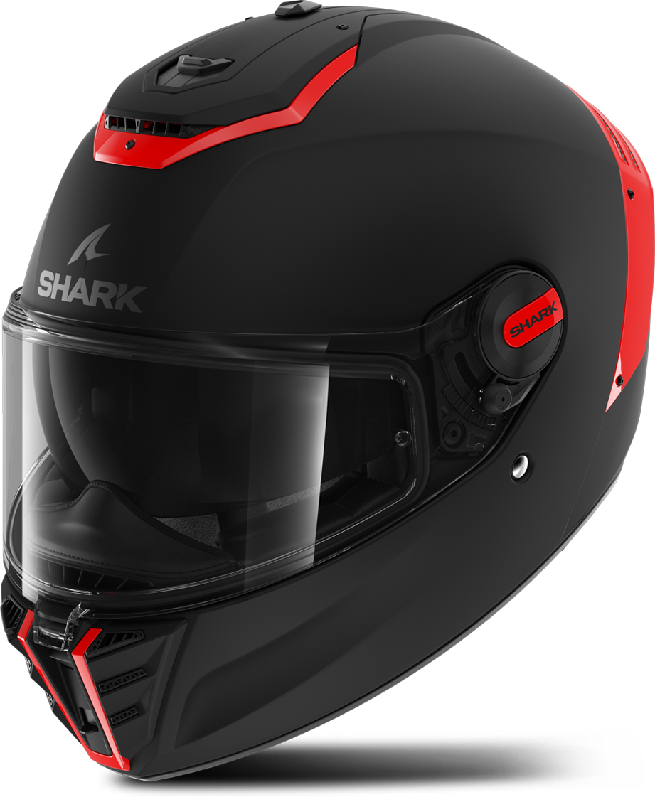 Shark Casco Integral  Spartan RS Negro-Rojo