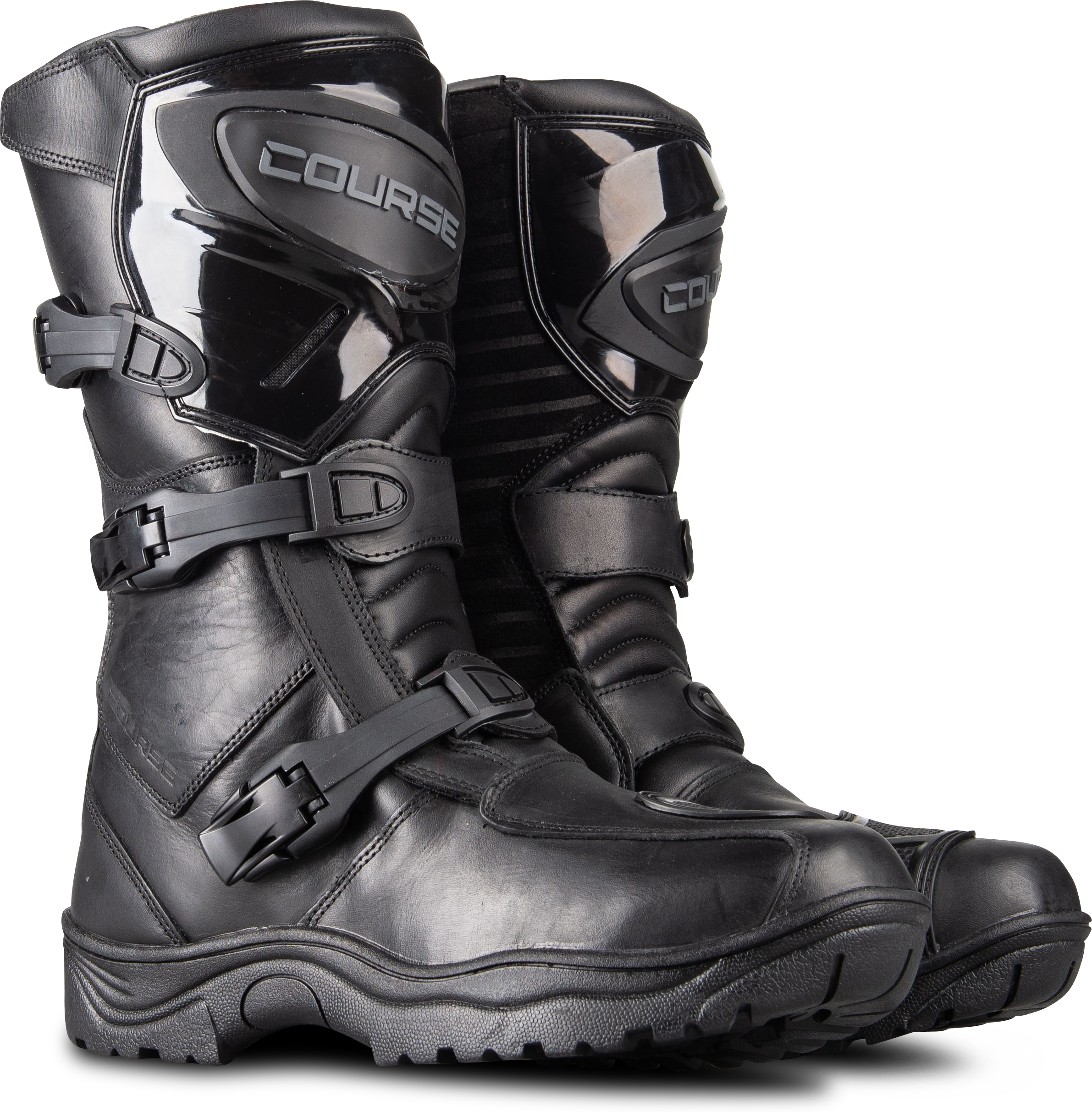 Course Botas de Moto  Tall Negras