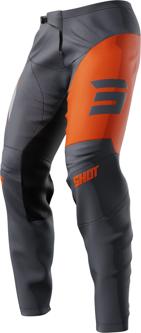 Shot Race Gear Pantalones de Cross Shot Devo Naranja Estrella