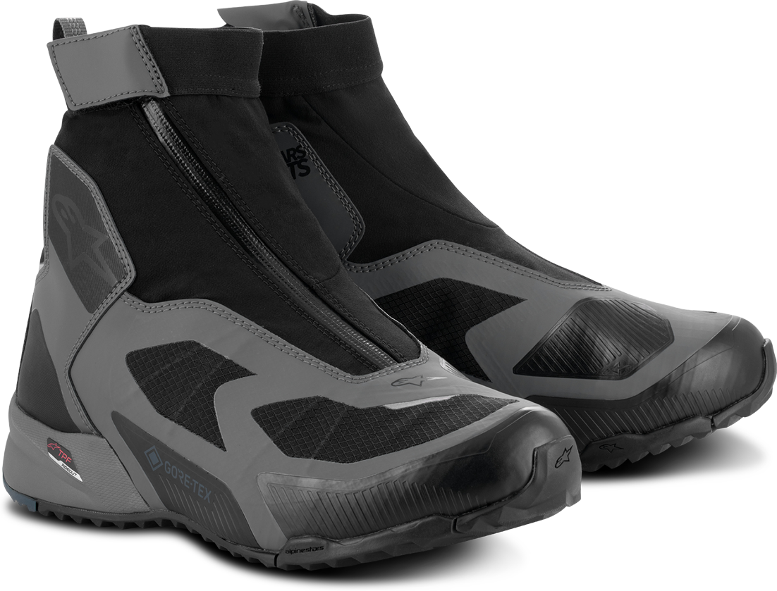 Alpinestars Botas de Moto  CR-8 Gore-Tex®Negro-Gris Oscuro-Gasolina-Azul