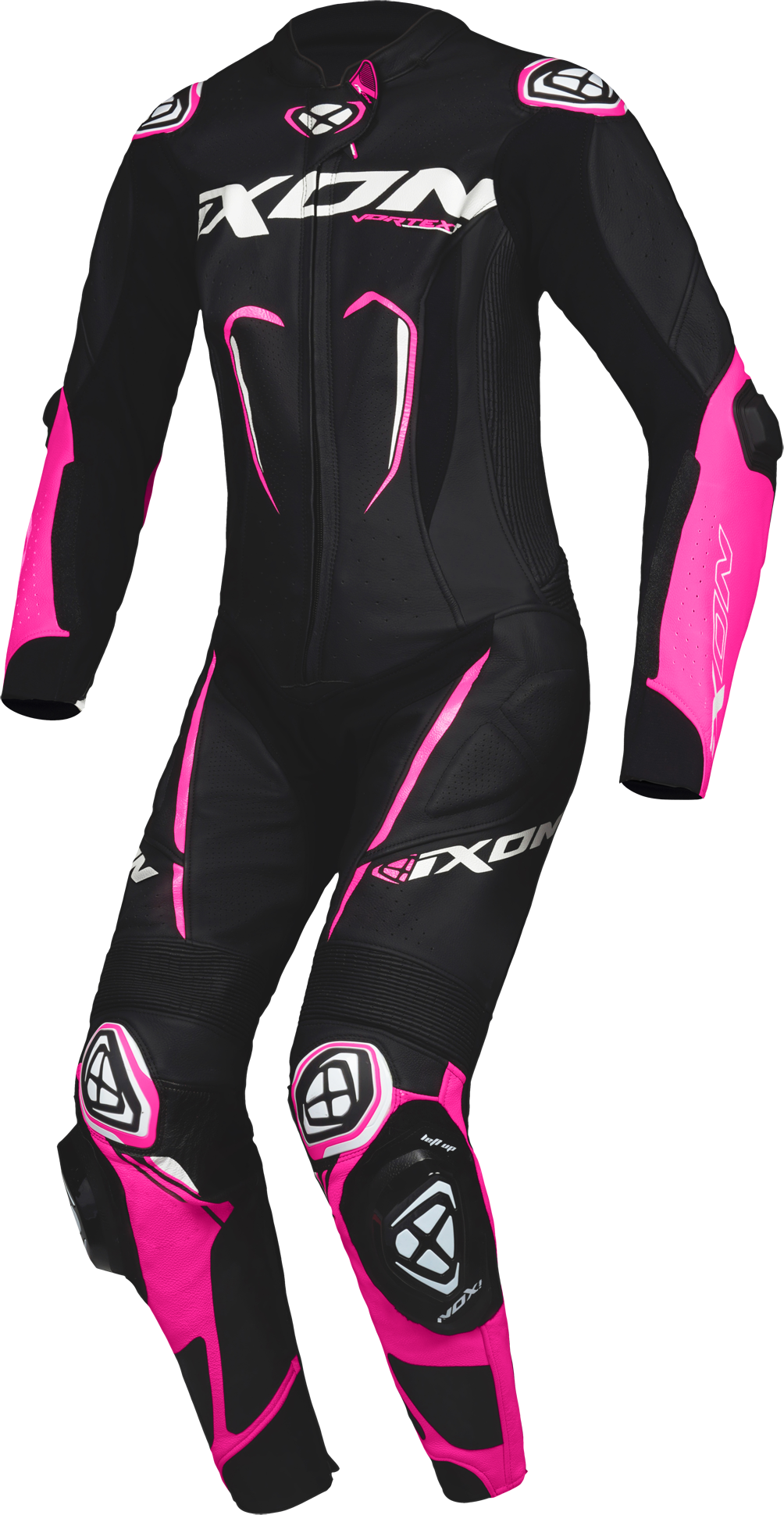 Ixon Mono de Cuero Mujer  Vortex 3 Negro-Rosa-Blanco