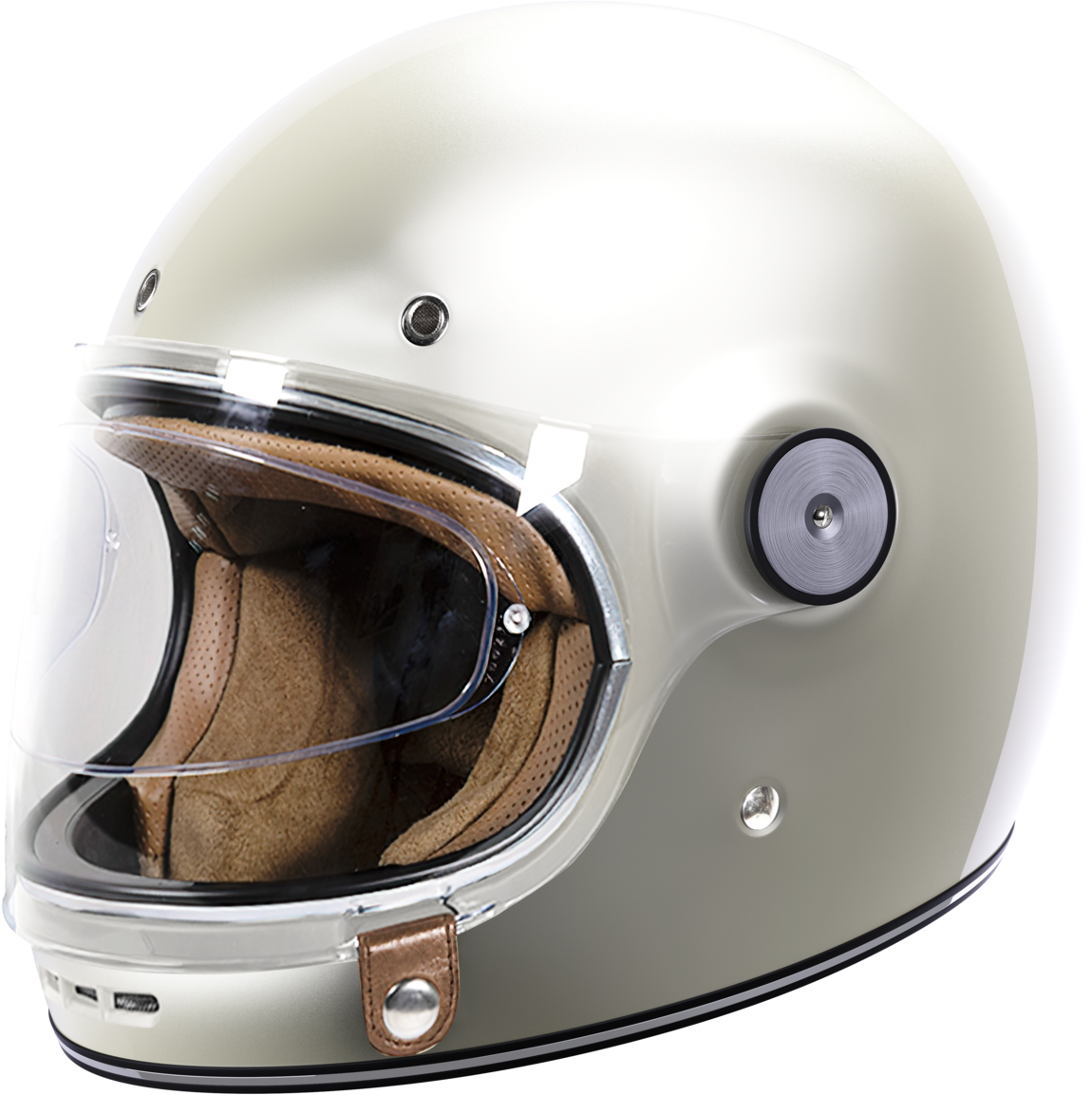 Stormer Casco Integral  Glory Blanco Crema