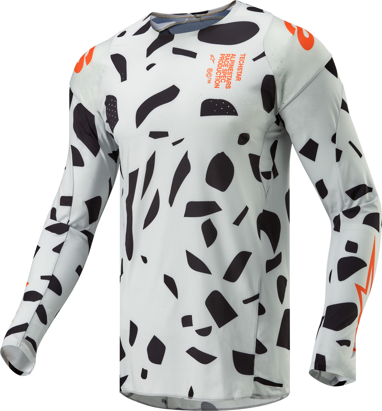 Alpinestars Camiseta de Cross  Techstar Rantera Gris Camuflaje