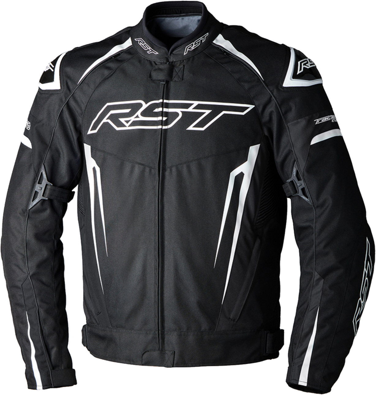 RST Chaqueta de Moto  Tractech Evo R Textil Negro-Blanco