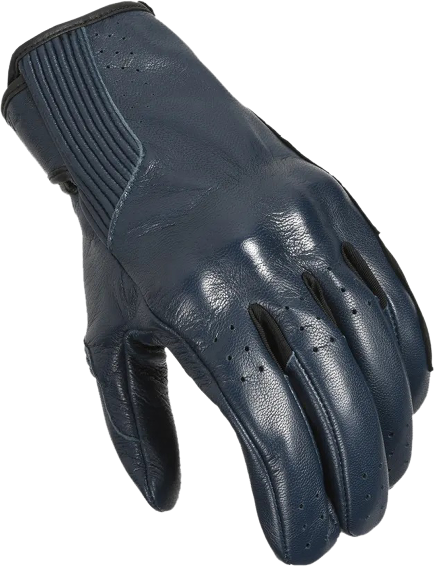 Macna Guantes de Moto  Rigid Azul Oscuro