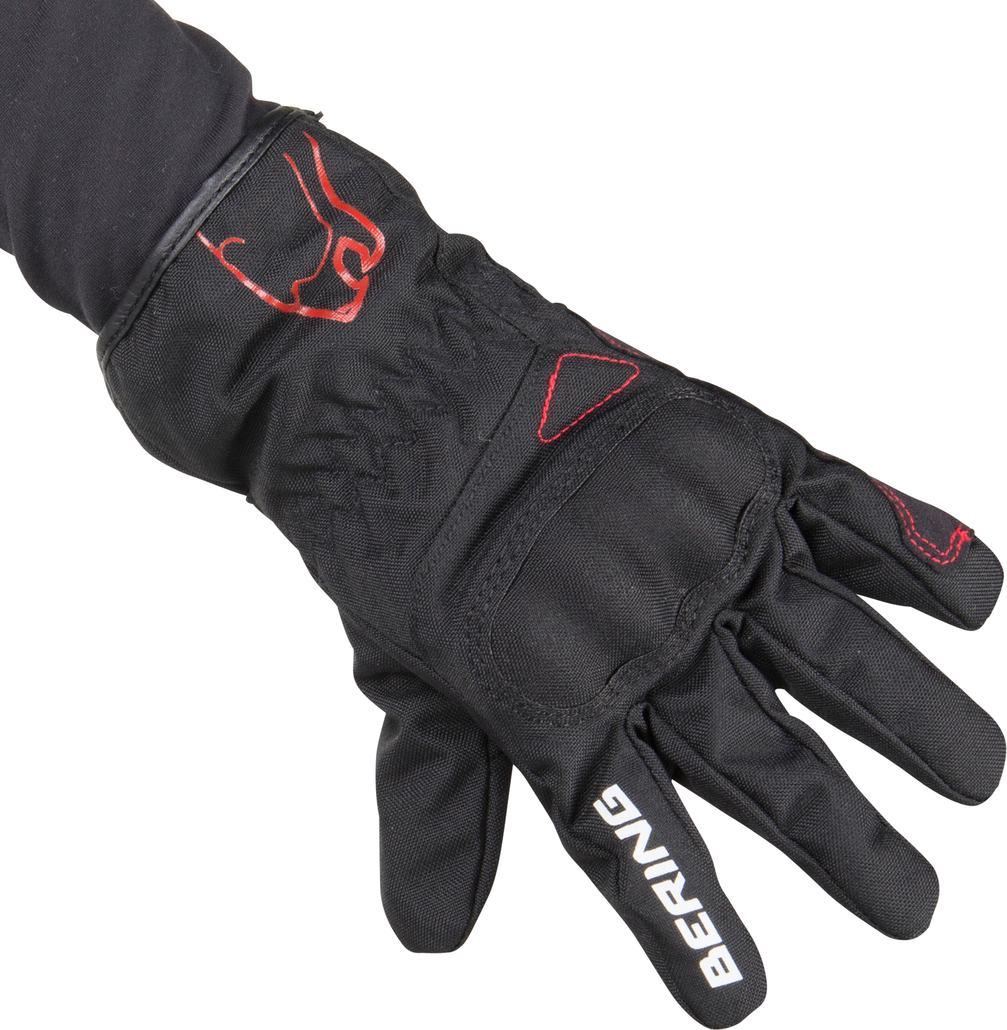 Bering Guantes de Moto Niño  Leni Negro