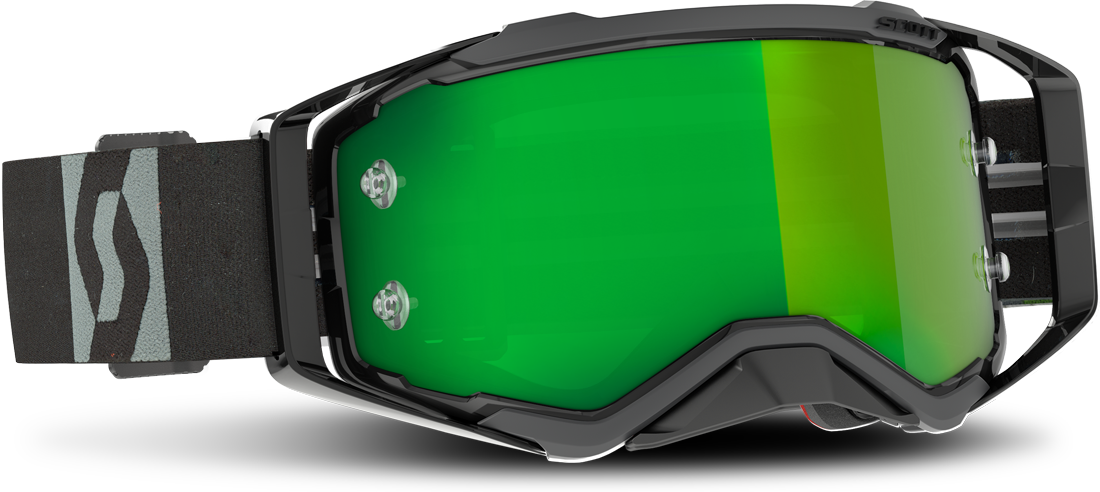 Scott Gafas de Cross  Prospect Negro/Gris/Verde Cromado