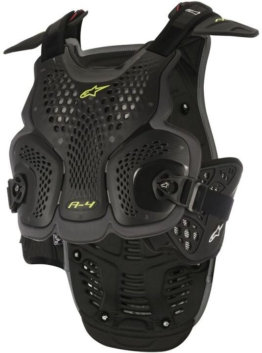 Peto Protector Alpinestars A-4 Chest Protector Negro Antracita  6701517-104