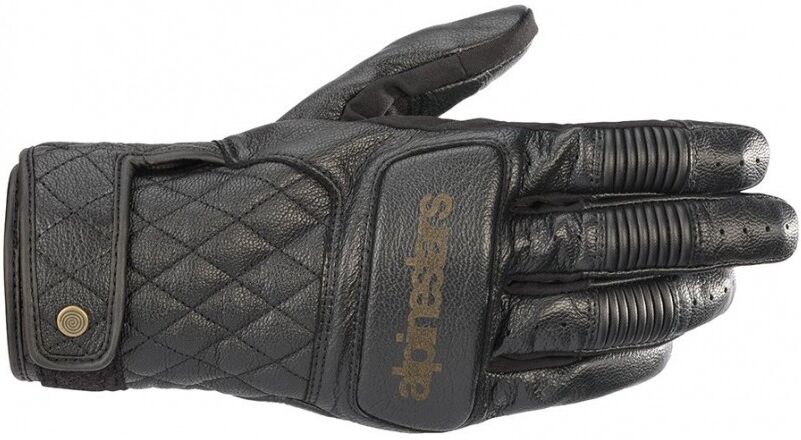 Guantes Alpinestars Brass Leather Negro  3508520-10