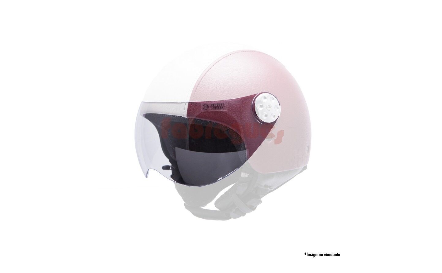 MT Helmets Pantalla Para Casco Mt (Nueva) Transparente Retro Leather