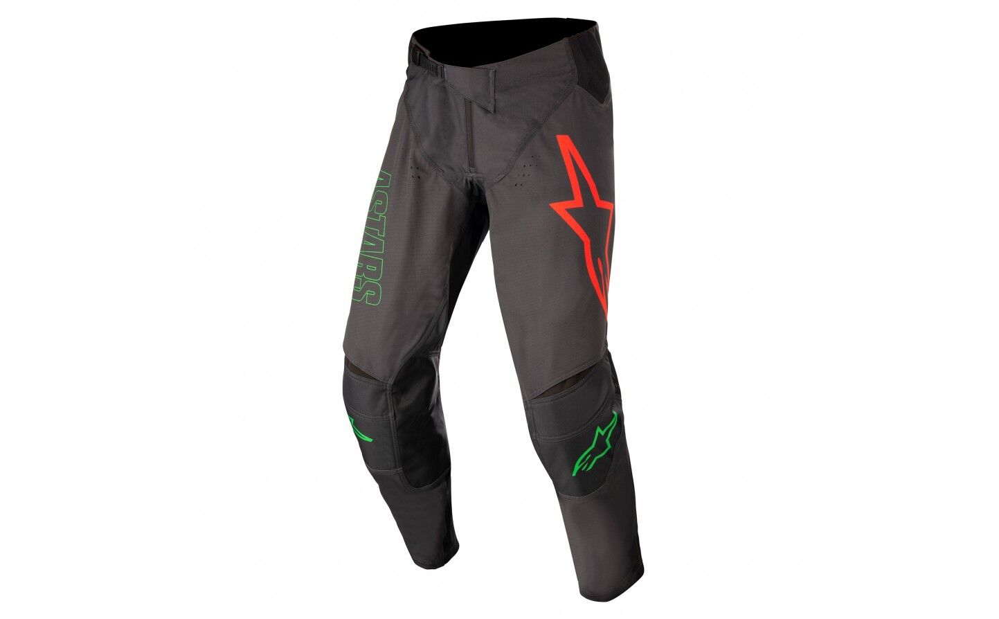 Pantalón Alpinestars Techstar Phantom Antracita Verde  3720122-1466