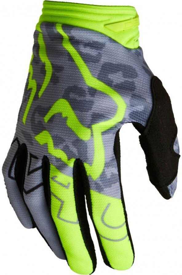 Guantes Fox Mujer 180 Skew Amarillo Fluor  28178-130