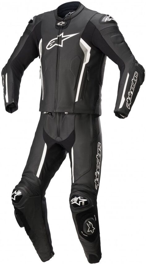 Mono Alpinestars Missile V2 Leather 2pz Negro Blanco  3160122-12