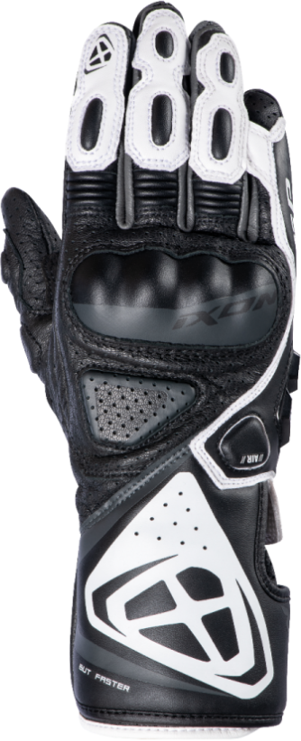 Guantes Ixon Gp5 Air L Negro Blanco  697470703